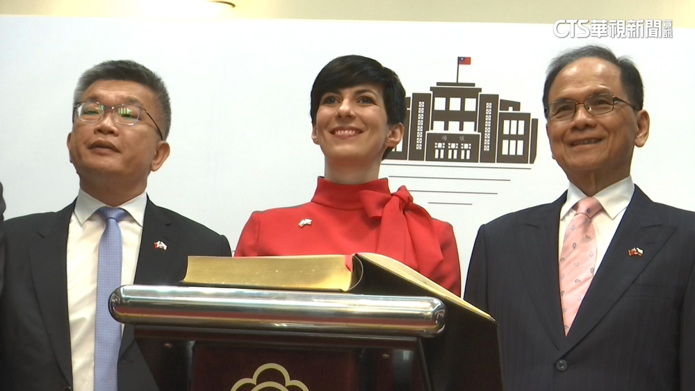 立院演說　艾達莫娃：在任何情況與台灣同舟共濟