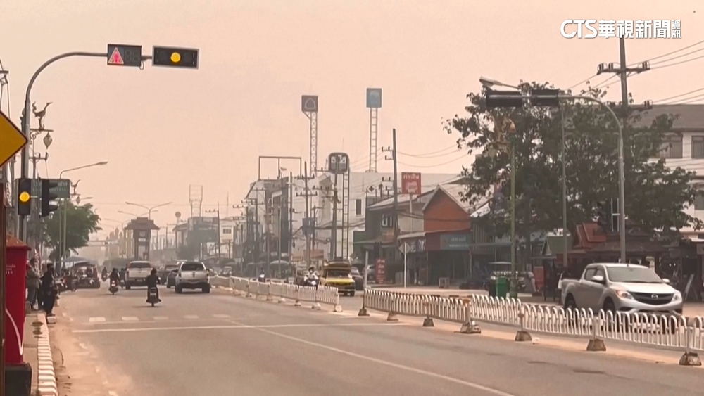 泰國北部空品達「危害等級」　清邁一片灰濛濛