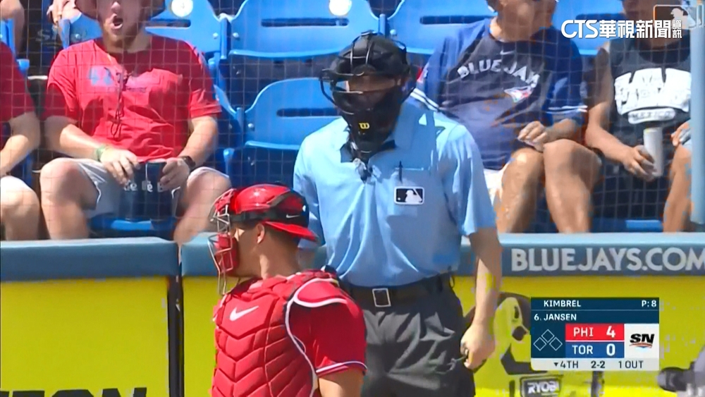 球場離奇事蹟+1　「沒接到主審球」遭趕出場