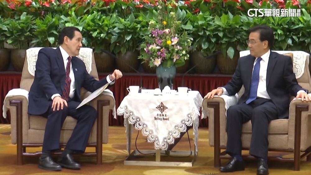 見江蘇省委書記　馬英九談馬習會籲兩岸互信