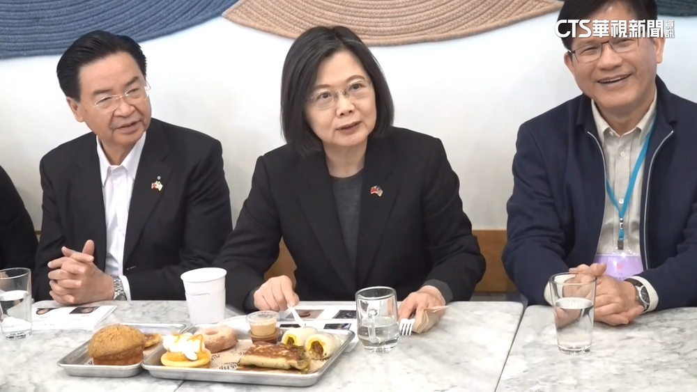 蔡總統訪美第二天　紐約體驗異地台灣味