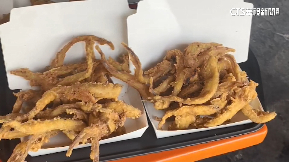 連假大啖東港海鮮！　炸旗魚.銀魚只要百元價