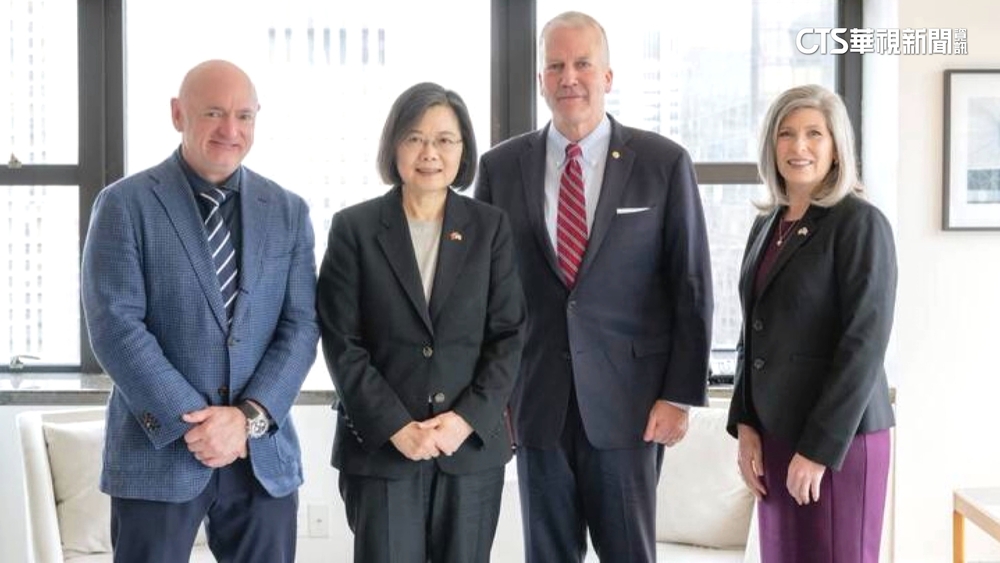 過境美會眾院民主黨領袖　蔡總統傳達4訊息