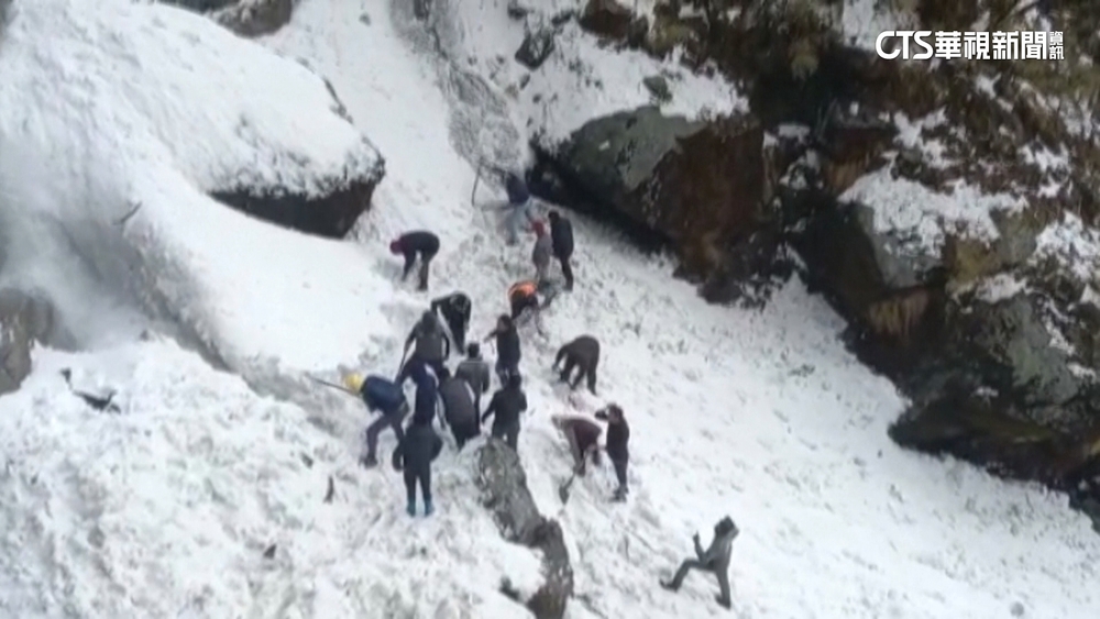 印度雪崩7死20人獲救　恐仍有70人被積雪掩埋