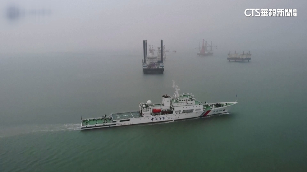 中「海巡06」巡航縮水　網曝在中沿岸繞圈即返航