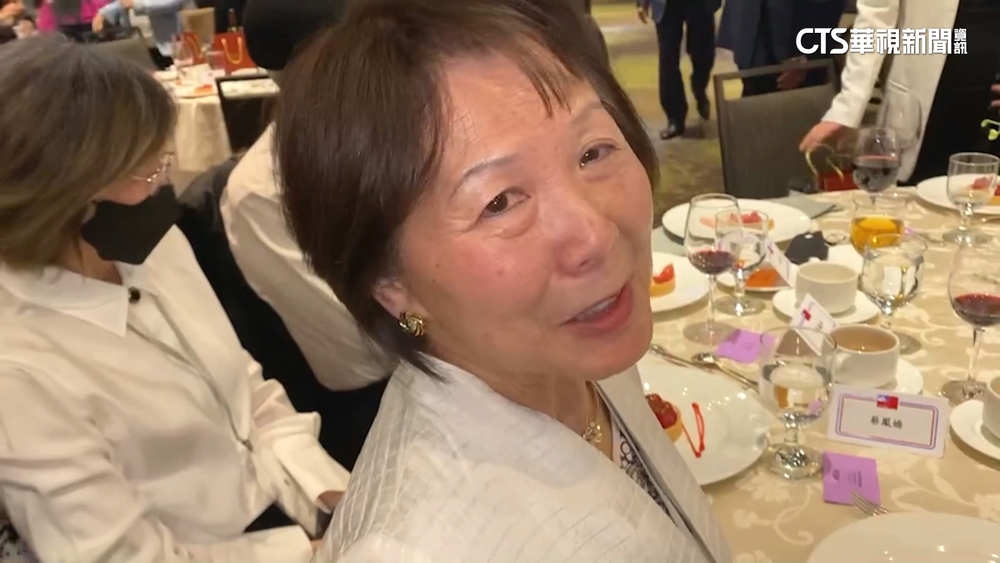 蔡總統僑宴.家人現身　大姐：特別過來的