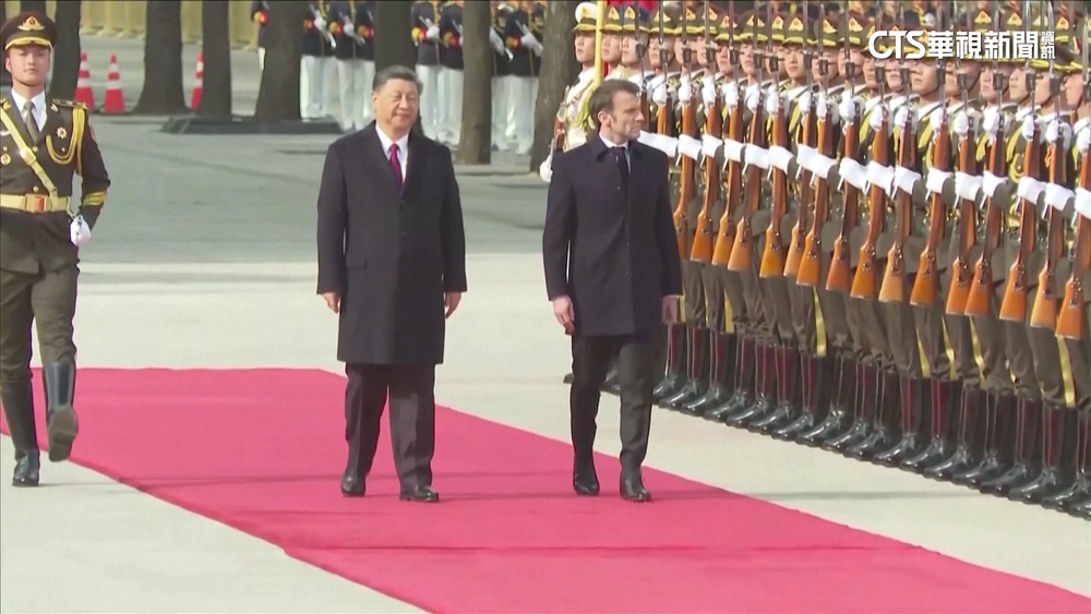 會習近平　馬克宏：指望中國讓俄清醒返談判桌