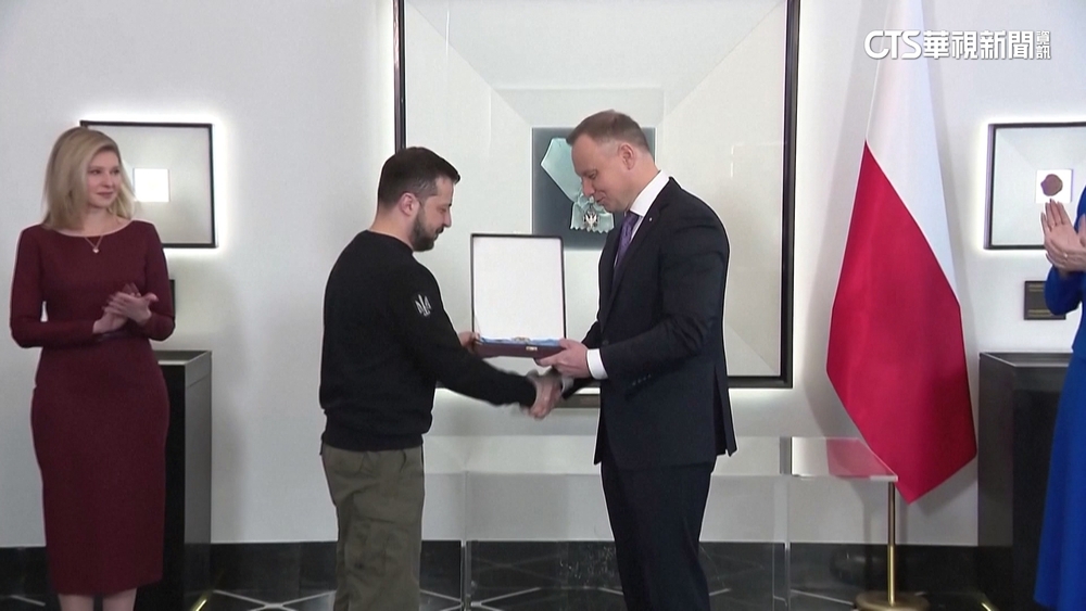 烏俄開戰後首次！　澤倫斯基出訪波蘭