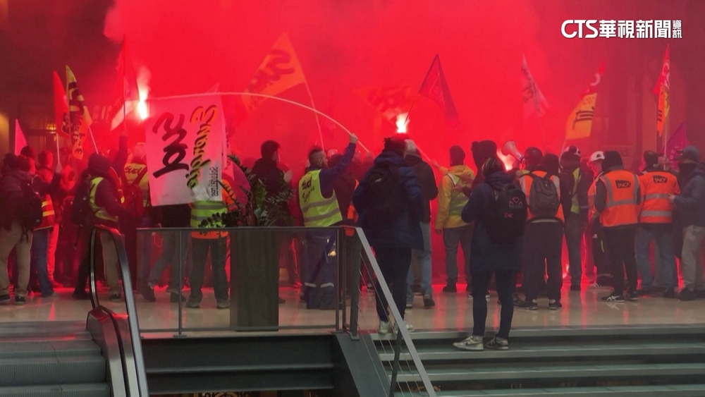 法國年改協商觸礁　第11輪全國抗爭登場