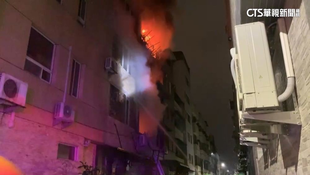 高雄三民區透天厝起火　老夫妻命喪火窟