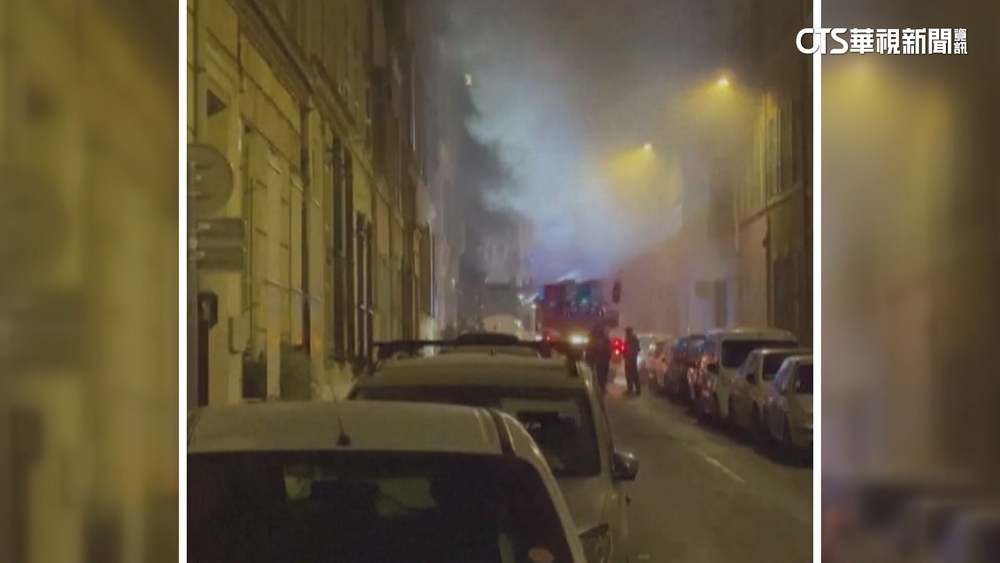 法國馬賽瓦斯氣爆炸垮兩樓　至少10人受困