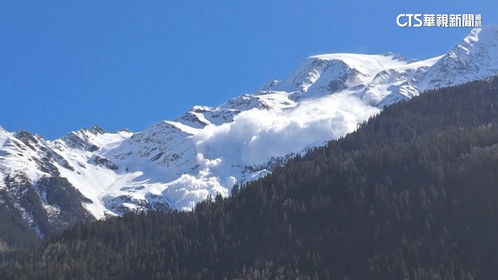 法國阿爾卑斯山白朗峰　9日雪崩釀4死9傷