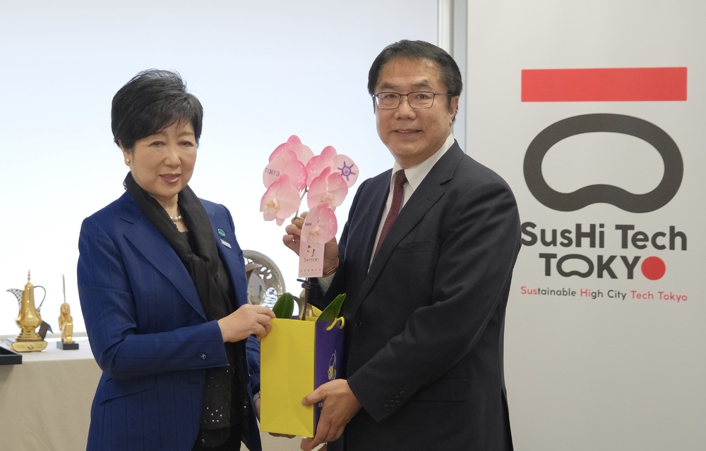 黃偉哲拚城市外交 率團拜訪東京都廳 盼台日情誼永存