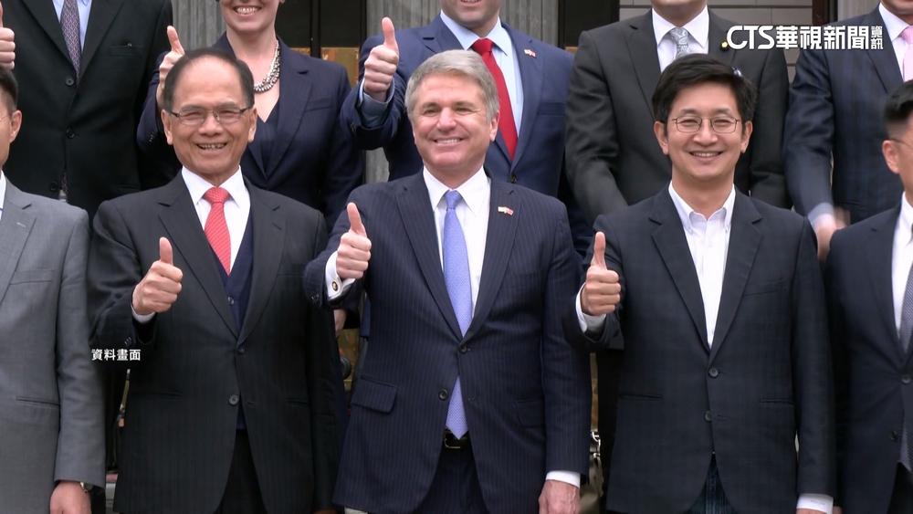 報復率團訪台！　中國宣布制裁美眾院外委會主席