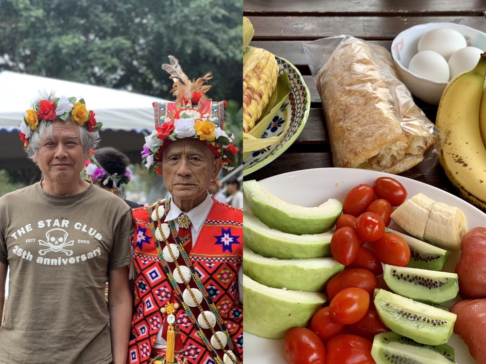 奈良美智在台駐村19天　「接地氣」穿藍白拖、吃薑母鴨遊遍南台灣