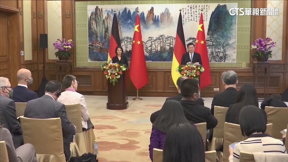 德外長籲中莫動武　秦剛：台灣問題不容干涉