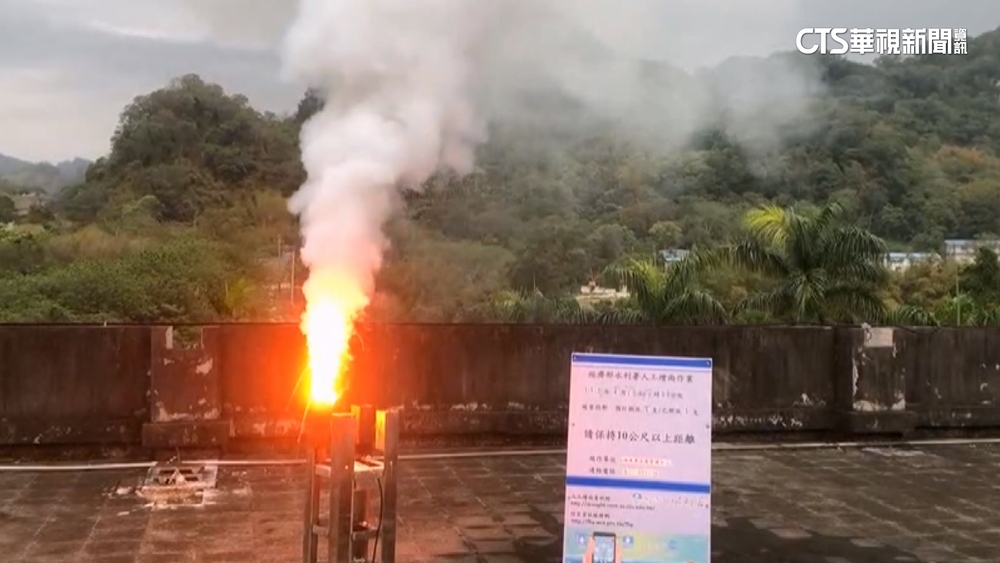 水情吃緊！　北.中水庫蓄水量少再放增雨焰劑