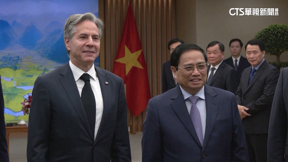美中對峙下訪越南　布林肯重申：推動印太和平