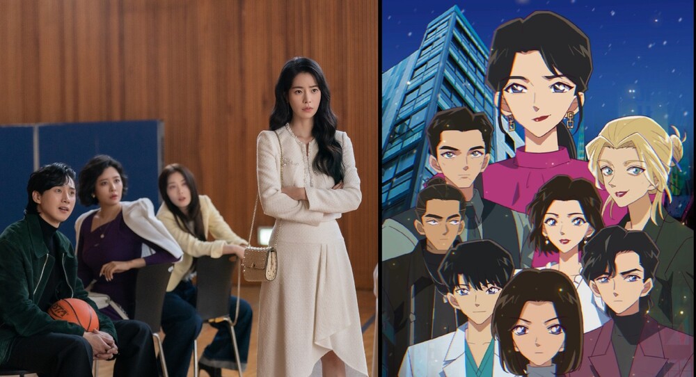 《黑暗榮耀》畫成柯南畫風！超高還原度網笑：每個都像凶手