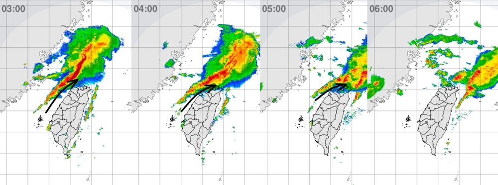 降雨還沒開始　鄭明典：繞地形而過的氣流