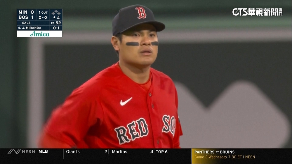 張育成安打仍難求　紅襪延長賽幸運安打獲勝！