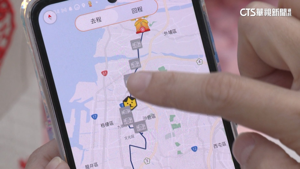 大甲媽遶境長征340公里　APP增「快送」幫減輕行李