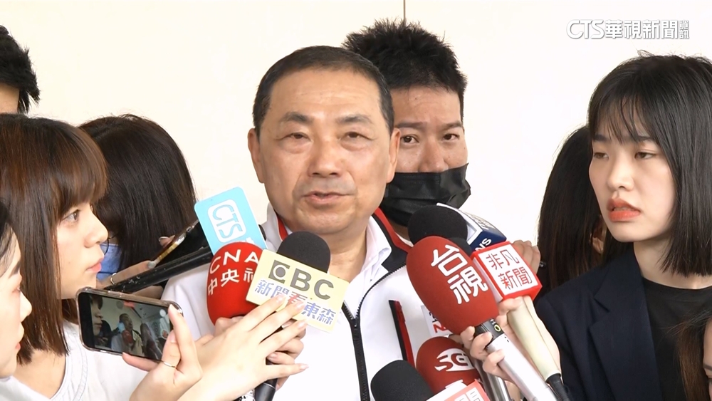 鬆口徵召「Yes, I do」？　侯友宜：這是我該做的