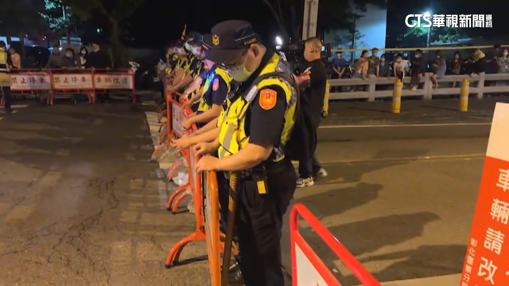 怕搶轎衝突再上演！　彰化警10點開始交通管制