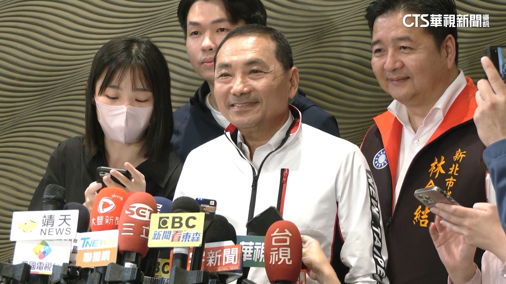 藍委揭「5月底前完成徵召」　侯友宜：我尊重黨規劃