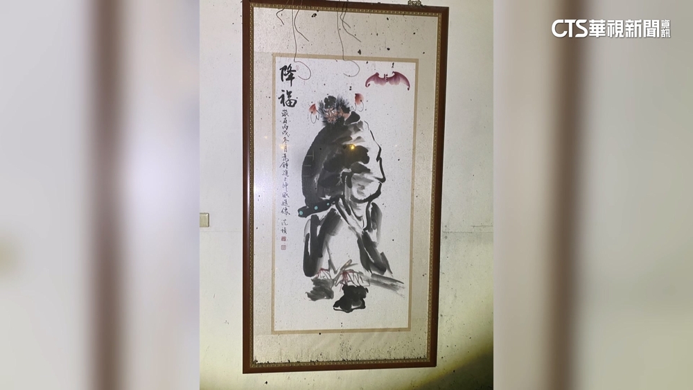 調查局50坪辦公室遭燒毀　「鍾馗畫像」毫髮無傷