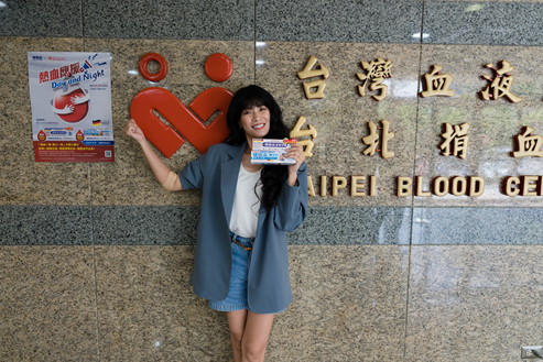 德恩奈ｘ台北捐血中心 凱莉哥熱血應援Day and Night