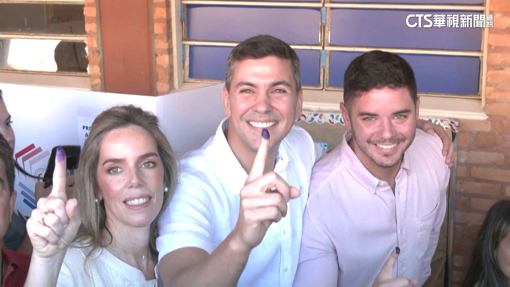 巴拉圭總統大選出爐　挺台執政黨潘尼亞獲勝