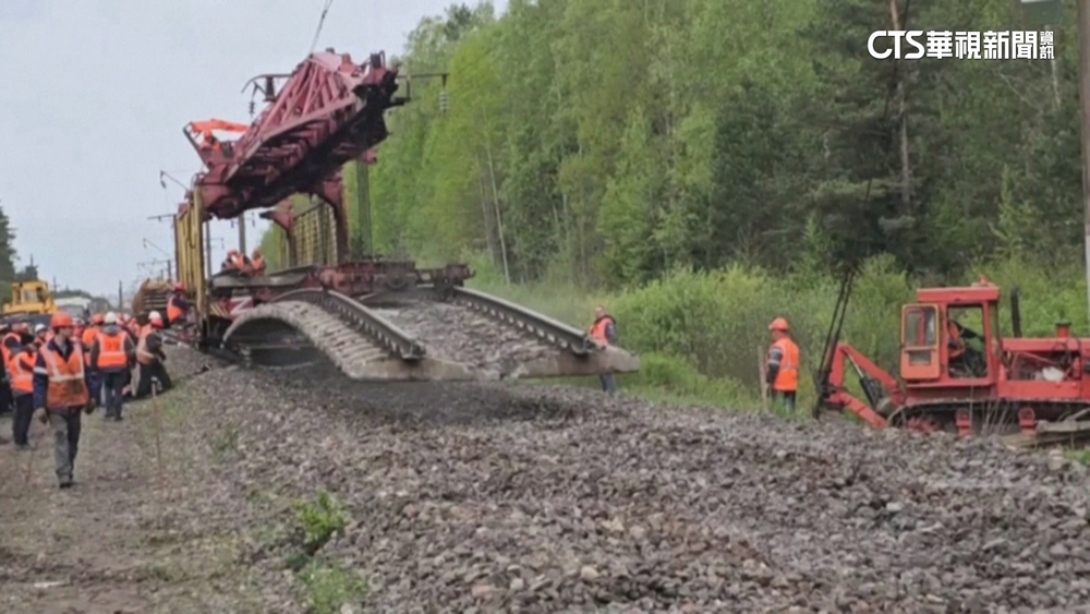 2天內第2次！　俄羅斯邊境貨運列車出軌事件