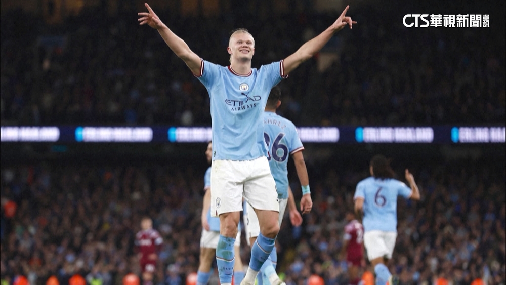 單季35進球！　曼城哈蘭德刷新英超紀錄