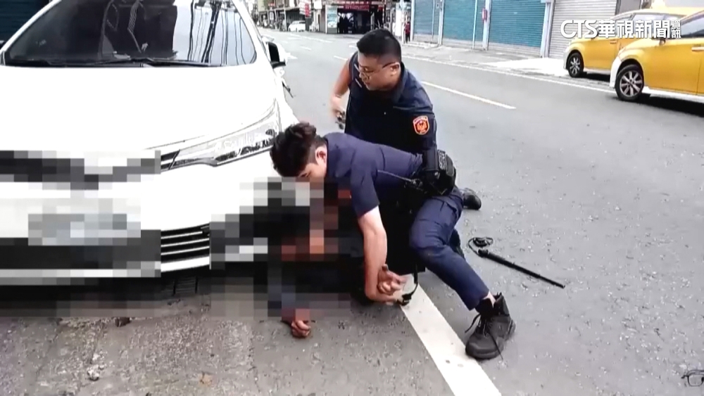 無業男偷機車路邊拆解　遭識破惱怒襲警