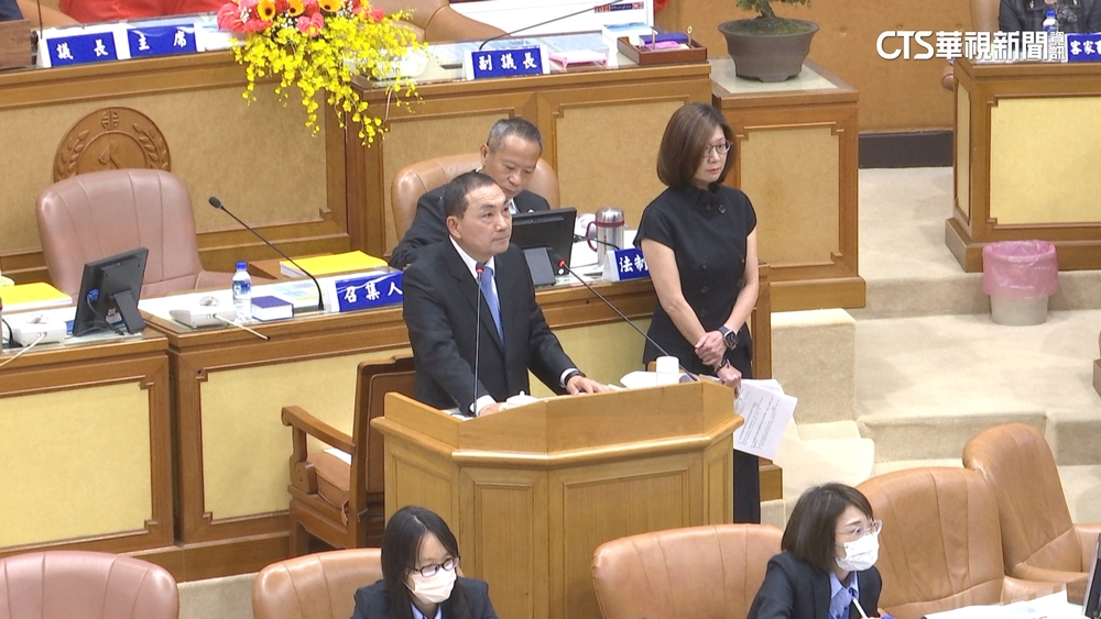 綠猛攻國政題　侯友宜：捍衛中華民國民主自由