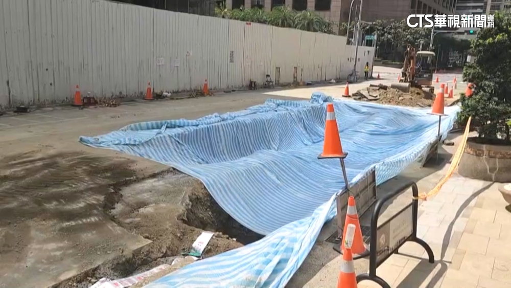 竹北天坑縣府出手　不排除暫停核發豐邑建照