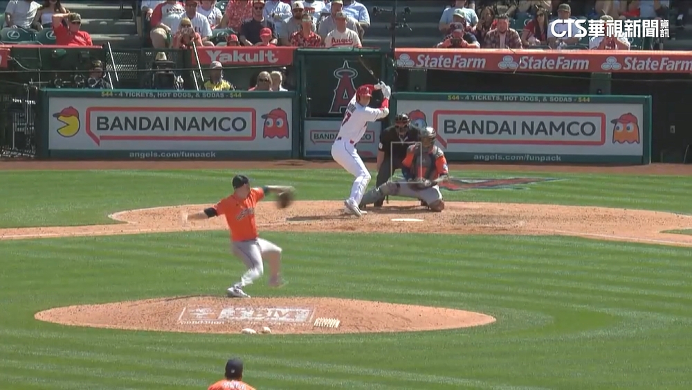 大谷「半跪姿」炸裂兩分砲　天使仍4：5惜敗太空人