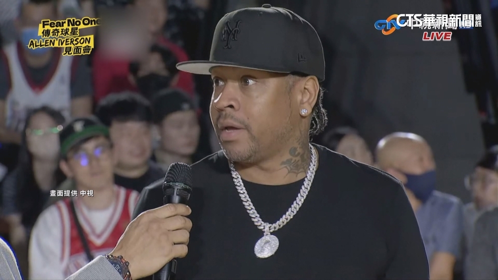 Iverson訪台「魔獸」也到場！　「戰神」小試身手