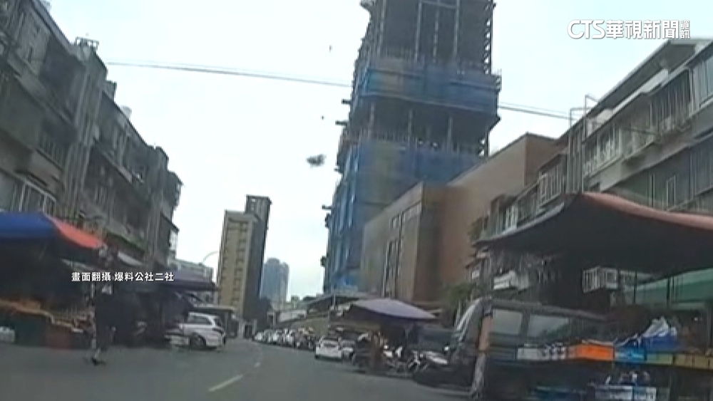 上週才有工安意外釀1死　建案又傳建材墜地10樓