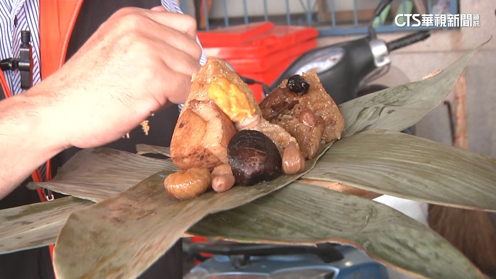 彰化知名爌肉粽　每顆調漲5元　蛋黃粽80元