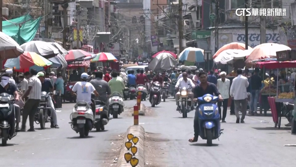 熱浪襲印度西北部　5月氣溫飆破攝氏40度