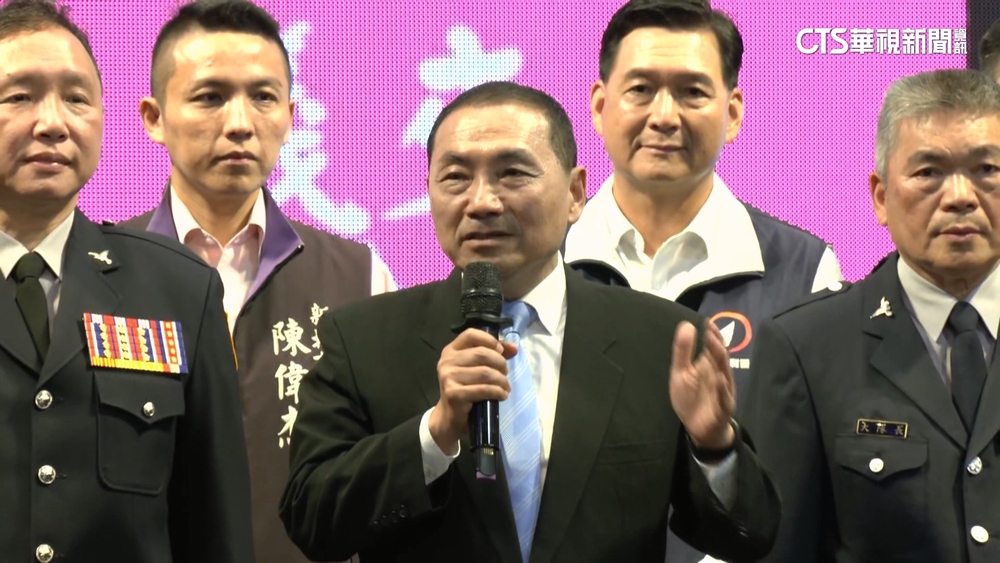 獲正式徵召！　侯出席700人餐會只談治安不談2024