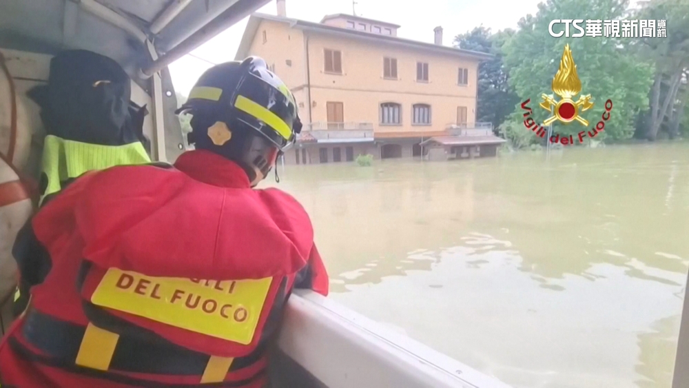 義大利北部暴雨成災　42城鎮淹沒至少13死