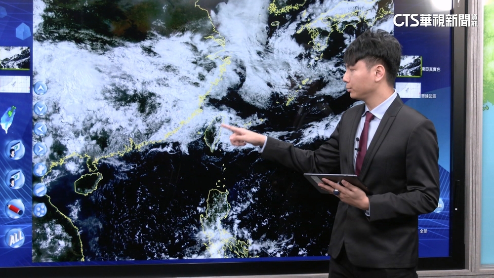 明放晴一天！　　下波鋒面週一報到　西半部戒備