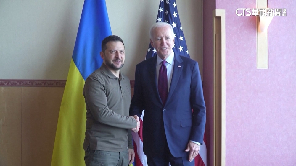 拜登會見澤倫斯基　承諾再助烏116億台幣軍援