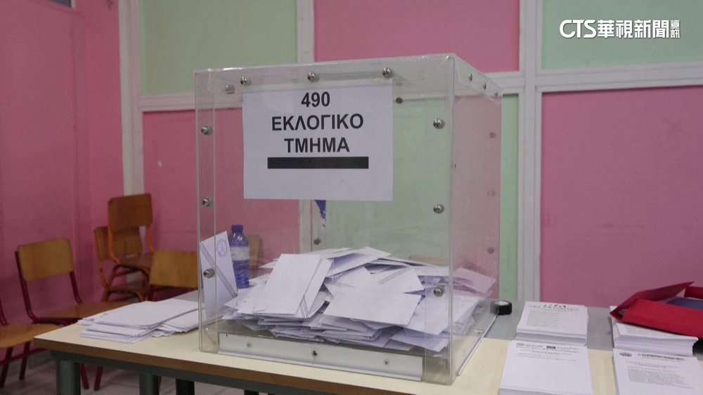希臘國會大選　執政黨獲勝但得票未過半