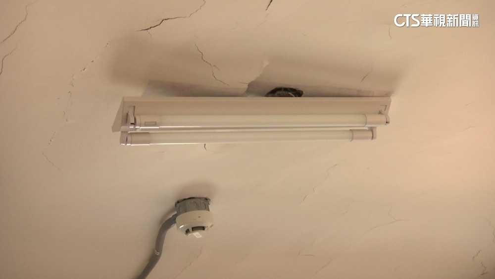 安養中心是「海砂屋」　天花板坍塌仍住119長者