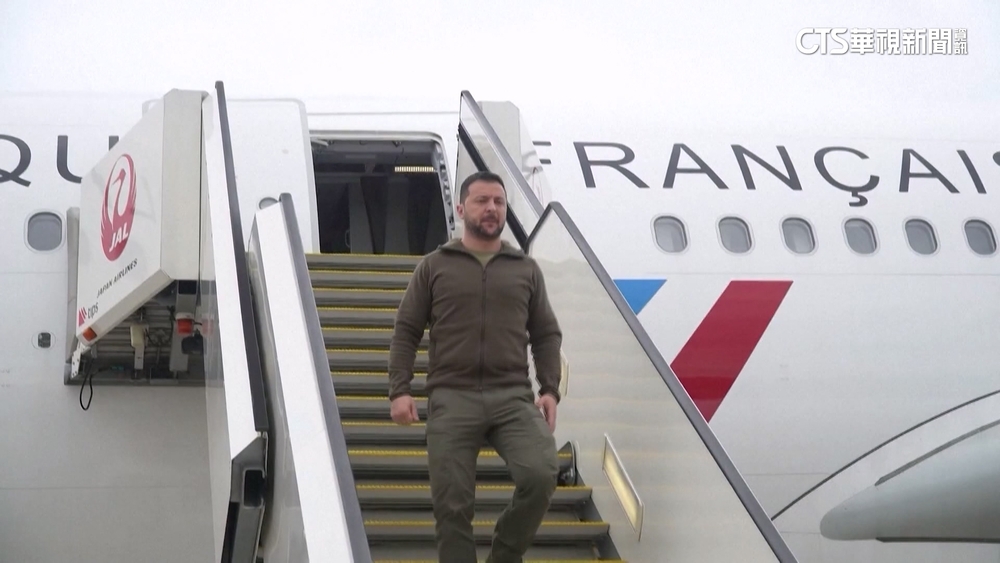 從視訊改親飛廣島　澤倫斯基外交軍援雙豐收