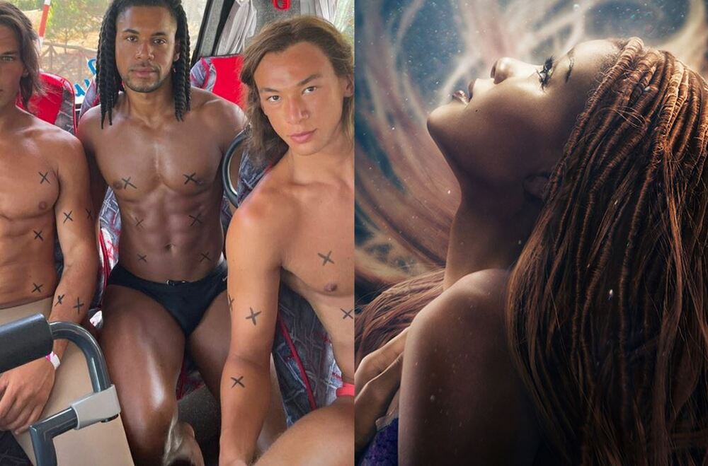 《小美人魚》美男魚演員合照曝光　網笑：有動力進戲院了